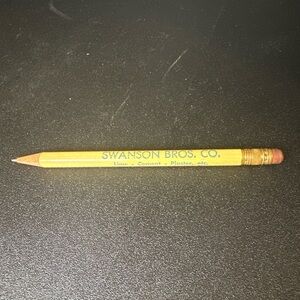 Swanson Bros. Co. Advertising Pencil Lime Cement Plaster Contractor‎ Promo